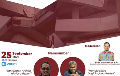 #Webinar Series 1 unib architecture study program “Urban and Disaster Mitigation