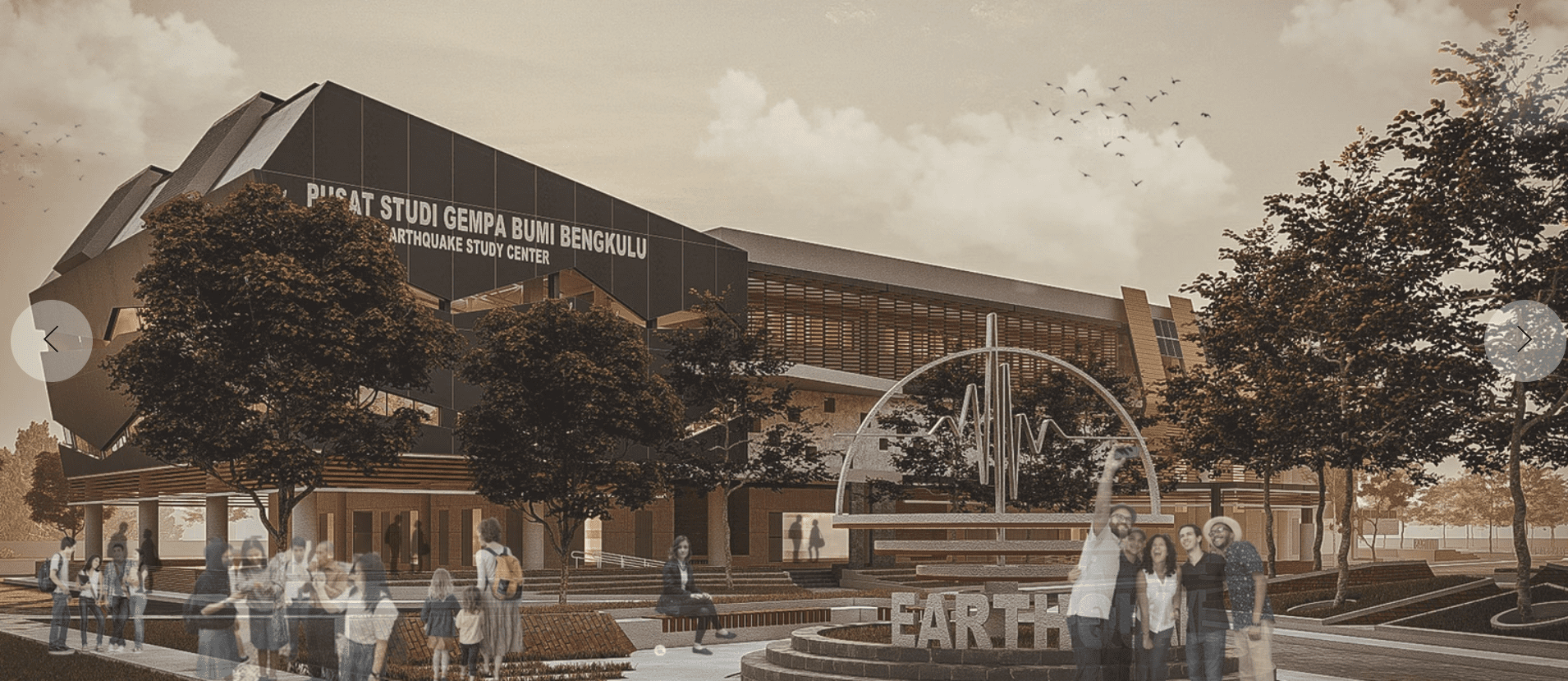 Designing An Earthquake Study Center In Bengkulu With A Resilience Architecture Approach
