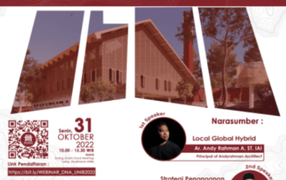 5th Anniversary of Architecture Study Program in 2022