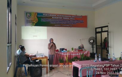 Increasing Knowledge in Bill of Quantity Preparation at Horticultural Food Crops and Plantation Office of Bengkulu Province